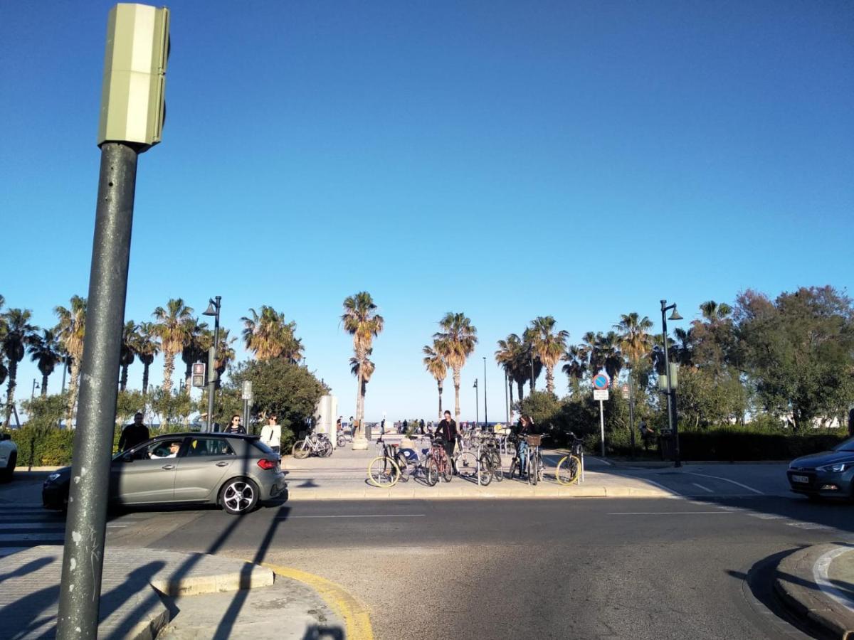 Habitacion En Playa Malvarrosa Con Bano Privado -No Ac- Valencia Ngoại thất bức ảnh